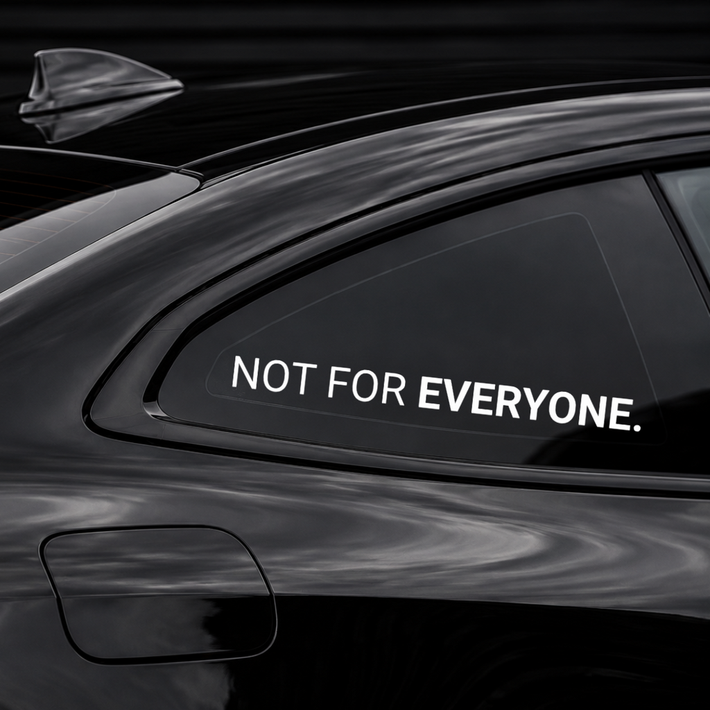 Not for everyone